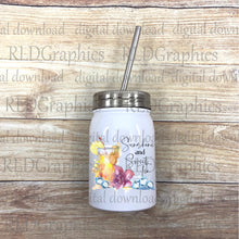Load image into Gallery viewer, Sunshine & Sweet Tea (mason jar or wine tumbler)