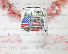 Load image into Gallery viewer, Happy Camper (Wine Tumbler)