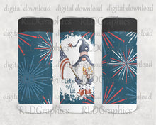 Load image into Gallery viewer, Let's Get Lit Gnome (Skinny Can Cooler)