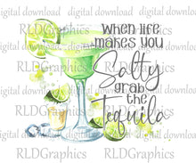 Load image into Gallery viewer, When Life Makes You Salty (Mason Jar or Wine Tumbler)