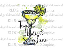 Load image into Gallery viewer, Tequila Lime & Sunshine (Glass Can)