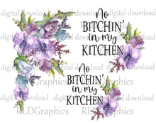 Load image into Gallery viewer, No Bitchin' In My Kitchen (Oven Mitt & Hot Pad)