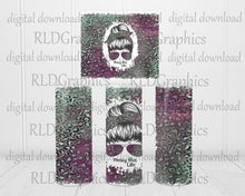 Load image into Gallery viewer, Messy Bun Life (skinny tumbler)