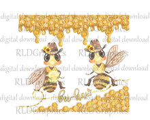 Load image into Gallery viewer, Bee-haw (20 Skinny Tumbler)