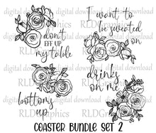 Load image into Gallery viewer, Drink Coaster Bundle Set 2 (coasters)