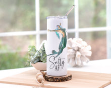 Load image into Gallery viewer, Salty AF Mermaid (Skinny Tumbler)