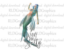 Load image into Gallery viewer, May Be Salty Mermaid (Skinny Tumbler)