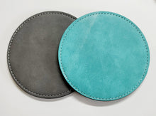 Load image into Gallery viewer, PU Leather Coasters - Round