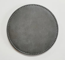 Load image into Gallery viewer, PU Leather Coasters - Round