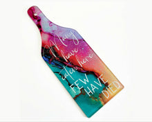 Load image into Gallery viewer, Wine Bottle Cutting Board