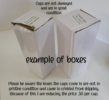 Load image into Gallery viewer, CLOSE OUT - 20 oz Straight Tumblers - UV Color Changing and Glow in the Dark