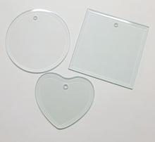 Load image into Gallery viewer, Sublimation Glass Ornaments