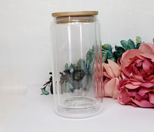 Load image into Gallery viewer, 12 oz Snow Globe Glass Tumbler