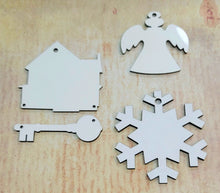 Load image into Gallery viewer, MDF Ornaments - 2 sided