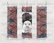 Load image into Gallery viewer, All American Babe (30 oz Skinny Tumbler)