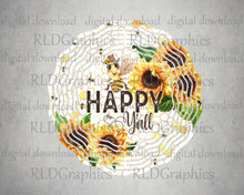 Load image into Gallery viewer, Bee Happy Y'all (Wind Spinner)
