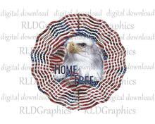 Load image into Gallery viewer, Home Of The Free American Flag (Wind Spinner)