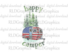 Load image into Gallery viewer, Happy Camper (One Sided 20 oz tumbler)