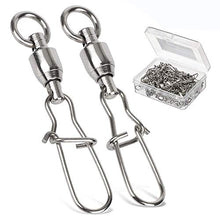 Load image into Gallery viewer, Stainless Steel Barrel Swivel Fishing Lure - 110 lb