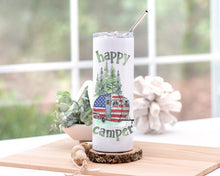 Load image into Gallery viewer, Happy Camper (One Sided 20 oz tumbler)