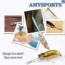 Load image into Gallery viewer, Stainless Steel Barrel Swivel Fishing Lure - 110 lb