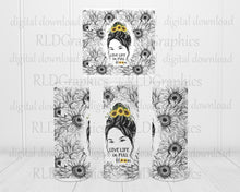 Load image into Gallery viewer, Live Life In Full Bloom (30 oz Skinny Tumbler)