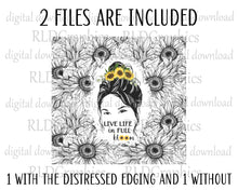 Load image into Gallery viewer, Live Life In Full Bloom (30 oz Skinny Tumbler)