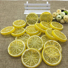 Load image into Gallery viewer, 20PCS Plastic Lemon Slices