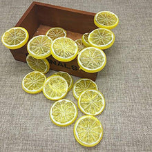 Load image into Gallery viewer, 20PCS Plastic Lemon Slices