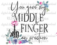 Load image into Gallery viewer, Middle Finger With Lips (Full Size)