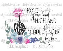 Load image into Gallery viewer, Middle Finger With Lips (Makeup Bag)