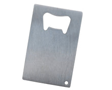 Load image into Gallery viewer, Stainless Steel Credit Card Bottle Opener - Double Sided