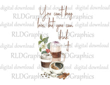 Load image into Gallery viewer, Can't Buy Love But You Can Drink It (travel coffee mug)