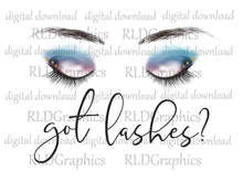 Load image into Gallery viewer, Got Lashes? (makeup bag)