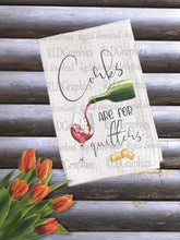 Load image into Gallery viewer, Corks Are For Quitters (kitchen towel)