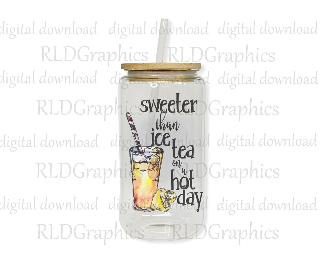 Sweeter Than Ice Tea (Glass Can)