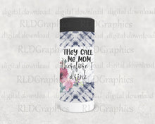 Load image into Gallery viewer, They Call Me Mom (Skinny Can Cooler)
