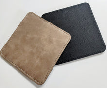 Load image into Gallery viewer, PU Leather Coasters - Square

