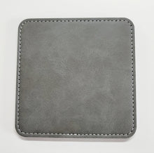 Load image into Gallery viewer, PU Leather Coasters - Square
