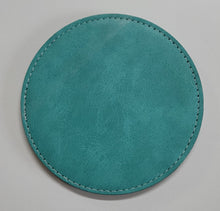 Load image into Gallery viewer, PU Leather Coasters - Round
