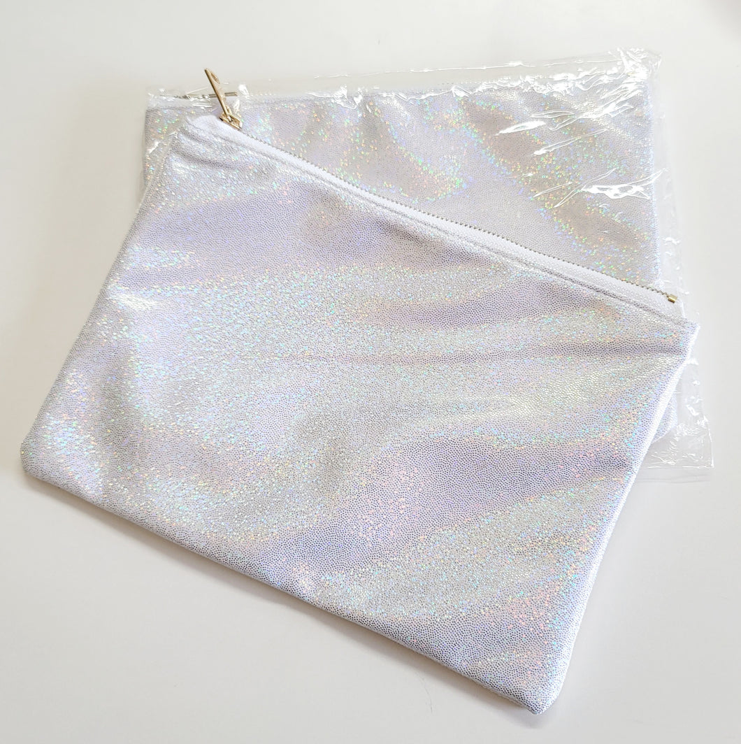 Sparkle Makeup Bags (faux glitter)