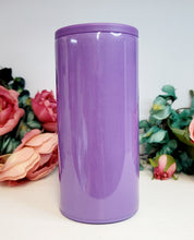 Load image into Gallery viewer, CLOSE OUT - Purple 12 oz Skinny Can Cooler
