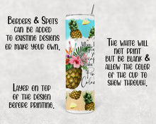 Load image into Gallery viewer, Sublimation Tumbler Bleach Effect Borders and Spots Bundle
