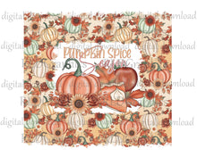 Load image into Gallery viewer, Pumpkin Spice Season (30 oz Skinny Tumbler)
