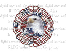 Load image into Gallery viewer, Home Of The Free American Flag (Wind Spinner)
