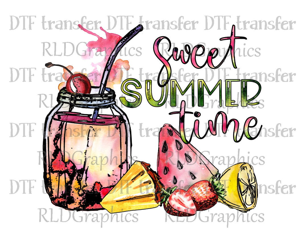 Sweet Summer Time - DTF Transfer
