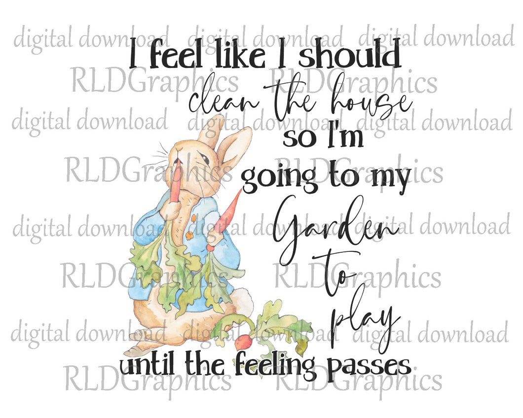 Peter Rabbit - Going to my Garden to Play