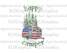 Load image into Gallery viewer, Happy Camper (One Sided 20 oz tumbler)
