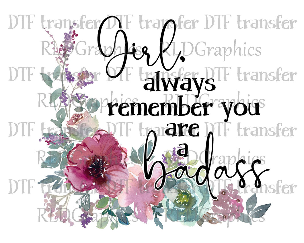 Always Remember - DTF Transfer