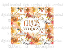Load image into Gallery viewer, Chaos Coordinator (30 oz Skinny Tumbler)
